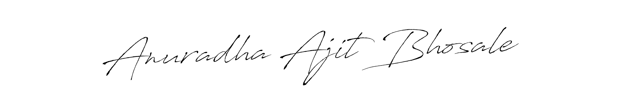 This is the best signature style for the Anuradha Ajit Bhosale name. Also you like these signature font (Antro_Vectra). Mix name signature. Anuradha Ajit Bhosale signature style 6 images and pictures png