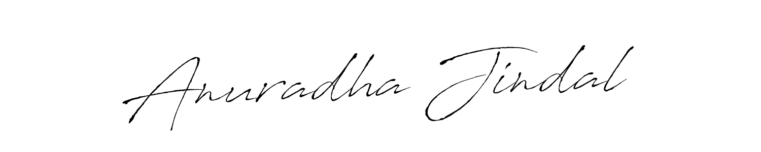 Make a beautiful signature design for name Anuradha Jindal. Use this online signature maker to create a handwritten signature for free. Anuradha Jindal signature style 6 images and pictures png