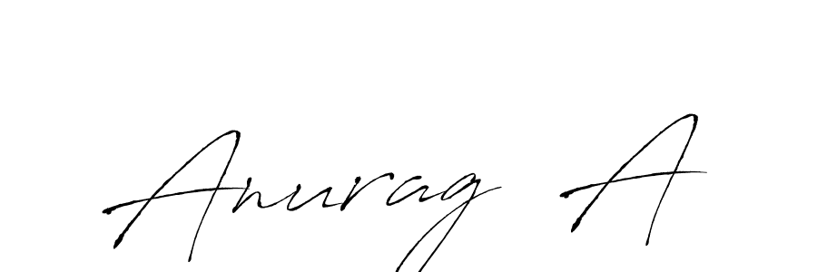 Also we have Anurag  A name is the best signature style. Create professional handwritten signature collection using Antro_Vectra autograph style. Anurag  A signature style 6 images and pictures png