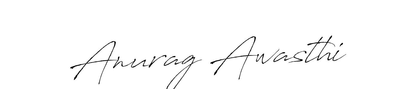 Make a beautiful signature design for name Anurag Awasthi. With this signature (Antro_Vectra) style, you can create a handwritten signature for free. Anurag Awasthi signature style 6 images and pictures png