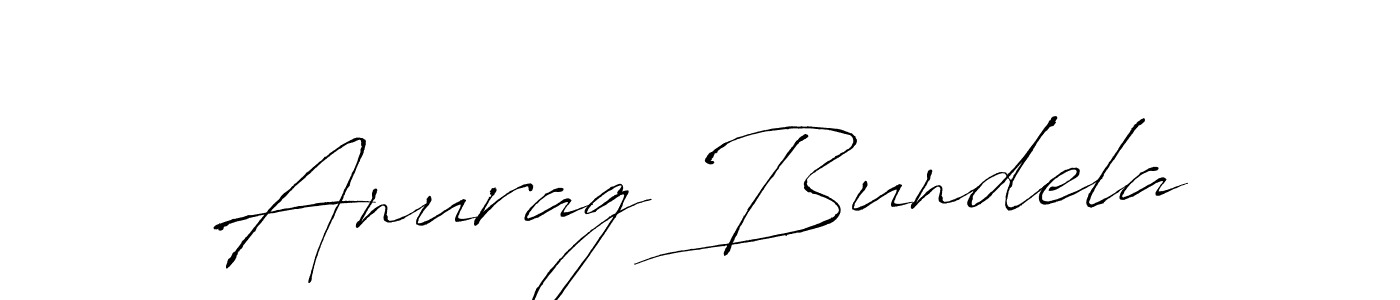 Antro_Vectra is a professional signature style that is perfect for those who want to add a touch of class to their signature. It is also a great choice for those who want to make their signature more unique. Get Anurag Bundela name to fancy signature for free. Anurag Bundela signature style 6 images and pictures png