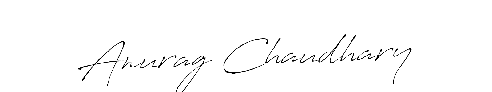 Design your own signature with our free online signature maker. With this signature software, you can create a handwritten (Antro_Vectra) signature for name Anurag Chaudhary. Anurag Chaudhary signature style 6 images and pictures png