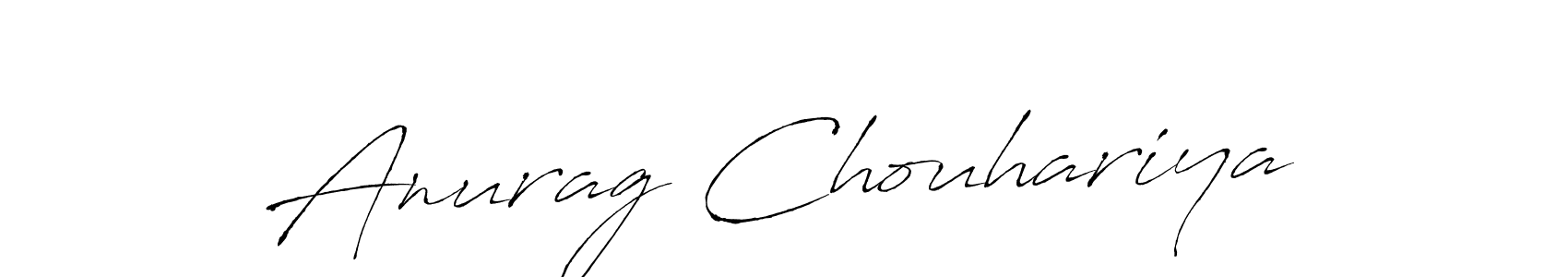 Make a beautiful signature design for name Anurag Chouhariya. Use this online signature maker to create a handwritten signature for free. Anurag Chouhariya signature style 6 images and pictures png