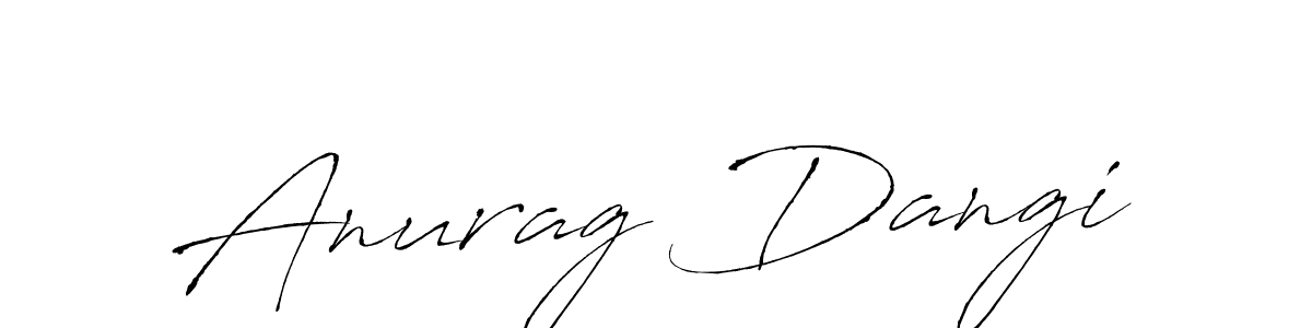 Make a beautiful signature design for name Anurag Dangi. Use this online signature maker to create a handwritten signature for free. Anurag Dangi signature style 6 images and pictures png