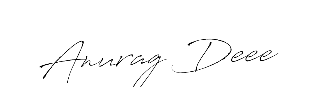 Create a beautiful signature design for name Anurag Deee. With this signature (Antro_Vectra) fonts, you can make a handwritten signature for free. Anurag Deee signature style 6 images and pictures png