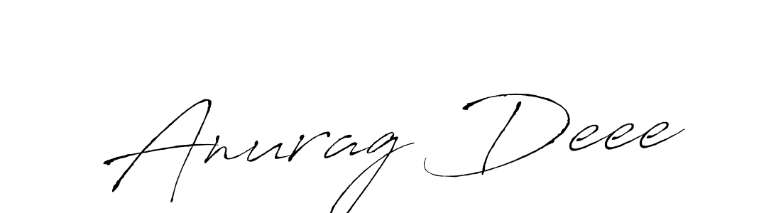 Create a beautiful signature design for name Anurag Deee. With this signature (Antro_Vectra) fonts, you can make a handwritten signature for free. Anurag Deee signature style 6 images and pictures png