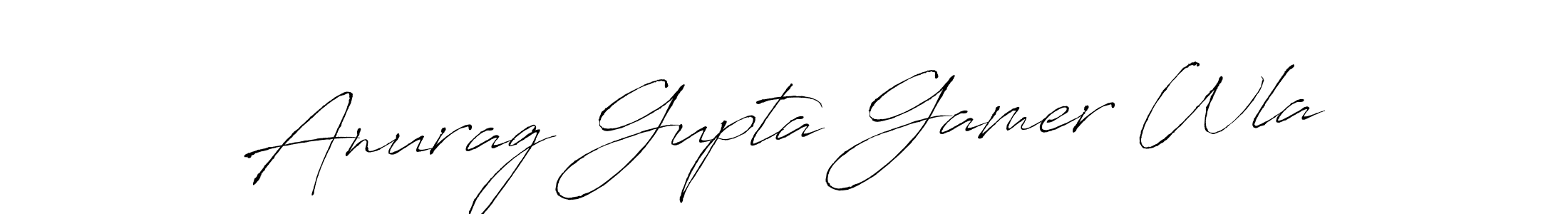 Antro_Vectra is a professional signature style that is perfect for those who want to add a touch of class to their signature. It is also a great choice for those who want to make their signature more unique. Get Anurag Gupta Gamer Wla name to fancy signature for free. Anurag Gupta Gamer Wla signature style 6 images and pictures png