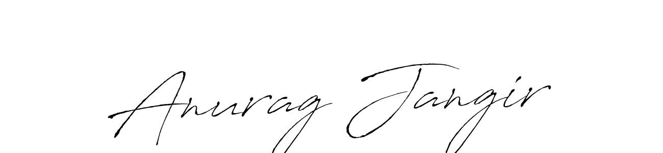 The best way (Antro_Vectra) to make a short signature is to pick only two or three words in your name. The name Anurag Jangir include a total of six letters. For converting this name. Anurag Jangir signature style 6 images and pictures png