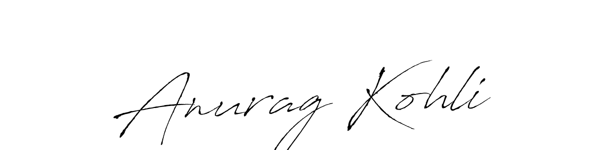 Similarly Antro_Vectra is the best handwritten signature design. Signature creator online .You can use it as an online autograph creator for name Anurag Kohli. Anurag Kohli signature style 6 images and pictures png