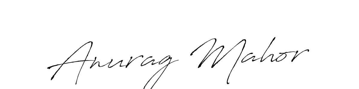 How to make Anurag Mahor signature? Antro_Vectra is a professional autograph style. Create handwritten signature for Anurag Mahor name. Anurag Mahor signature style 6 images and pictures png