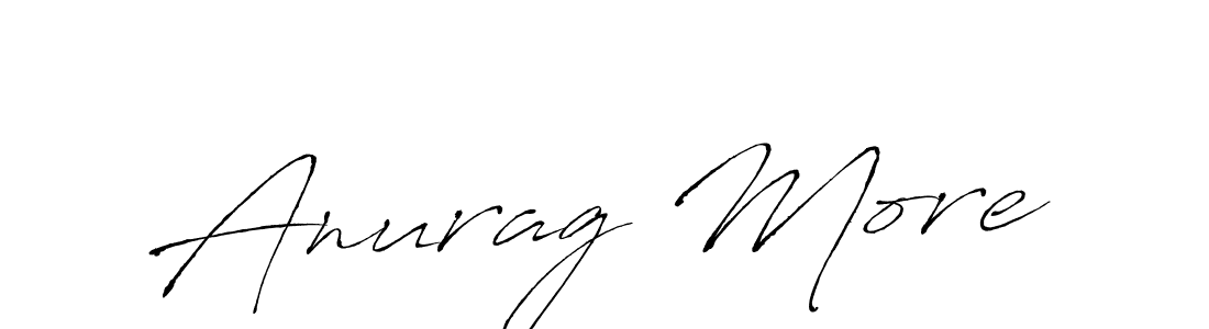 Create a beautiful signature design for name Anurag More. With this signature (Antro_Vectra) fonts, you can make a handwritten signature for free. Anurag More signature style 6 images and pictures png