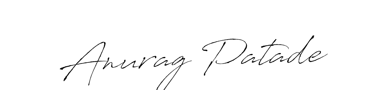 How to make Anurag Patade signature? Antro_Vectra is a professional autograph style. Create handwritten signature for Anurag Patade name. Anurag Patade signature style 6 images and pictures png