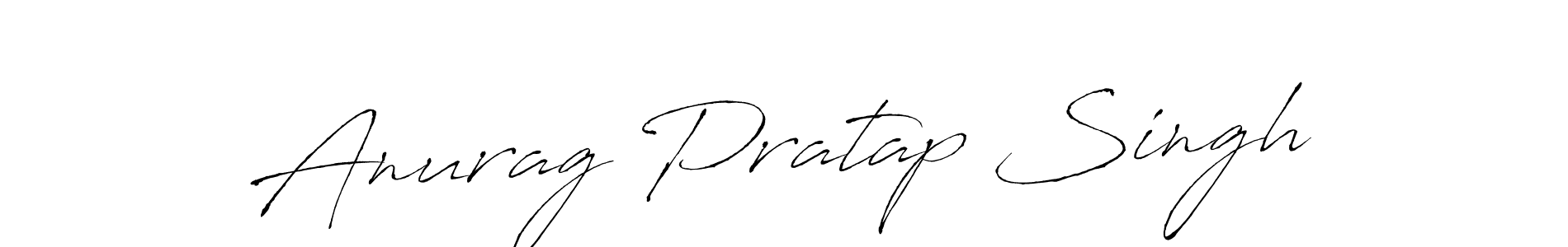 How to make Anurag Pratap Singh name signature. Use Antro_Vectra style for creating short signs online. This is the latest handwritten sign. Anurag Pratap Singh signature style 6 images and pictures png