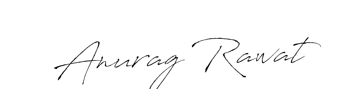 How to make Anurag Rawat name signature. Use Antro_Vectra style for creating short signs online. This is the latest handwritten sign. Anurag Rawat signature style 6 images and pictures png