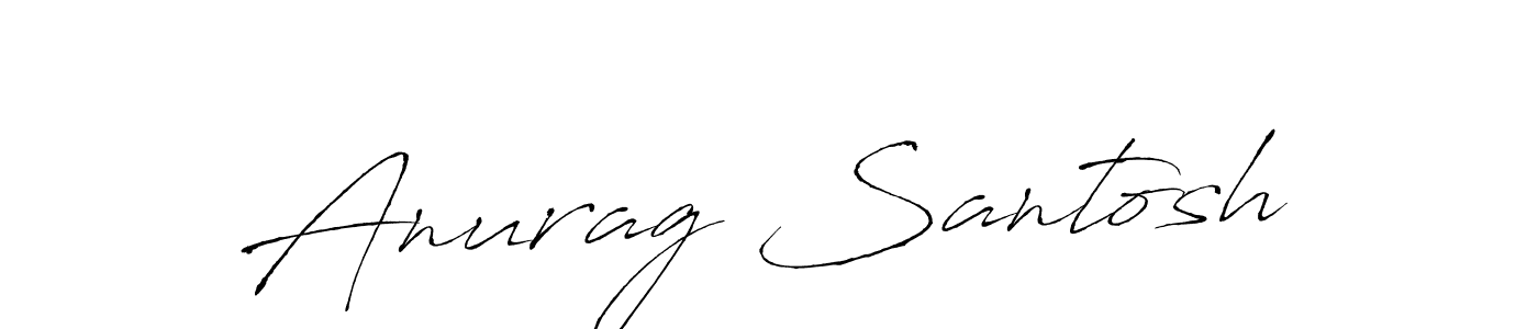 Use a signature maker to create a handwritten signature online. With this signature software, you can design (Antro_Vectra) your own signature for name Anurag Santosh. Anurag Santosh signature style 6 images and pictures png