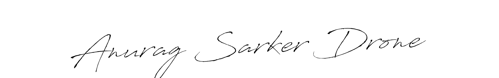 Make a beautiful signature design for name Anurag Sarker Drone. With this signature (Antro_Vectra) style, you can create a handwritten signature for free. Anurag Sarker Drone signature style 6 images and pictures png