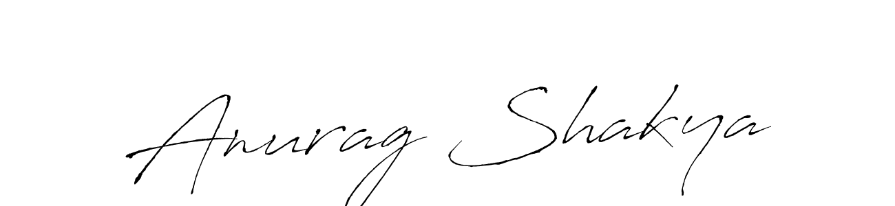 Design your own signature with our free online signature maker. With this signature software, you can create a handwritten (Antro_Vectra) signature for name Anurag Shakya. Anurag Shakya signature style 6 images and pictures png