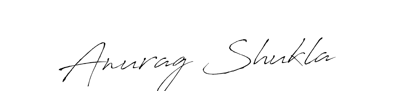 Make a beautiful signature design for name Anurag Shukla. With this signature (Antro_Vectra) style, you can create a handwritten signature for free. Anurag Shukla signature style 6 images and pictures png