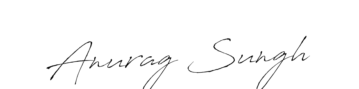 You can use this online signature creator to create a handwritten signature for the name Anurag Sungh. This is the best online autograph maker. Anurag Sungh signature style 6 images and pictures png