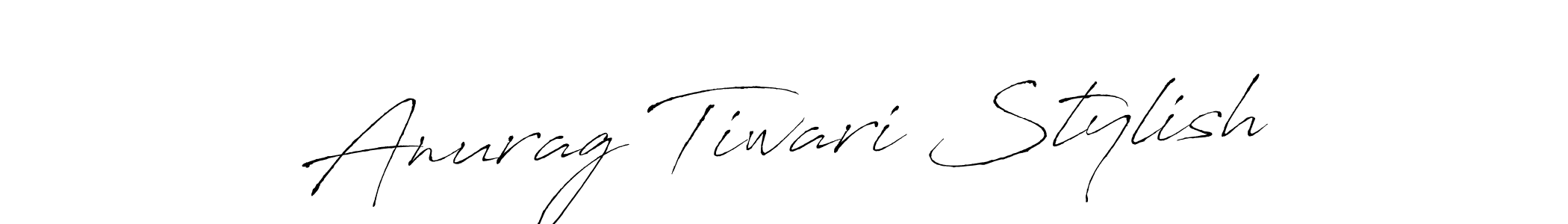 How to make Anurag Tiwari Stylish name signature. Use Antro_Vectra style for creating short signs online. This is the latest handwritten sign. Anurag Tiwari Stylish signature style 6 images and pictures png