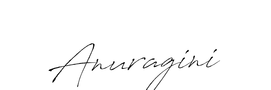 Design your own signature with our free online signature maker. With this signature software, you can create a handwritten (Antro_Vectra) signature for name Anuragini. Anuragini signature style 6 images and pictures png