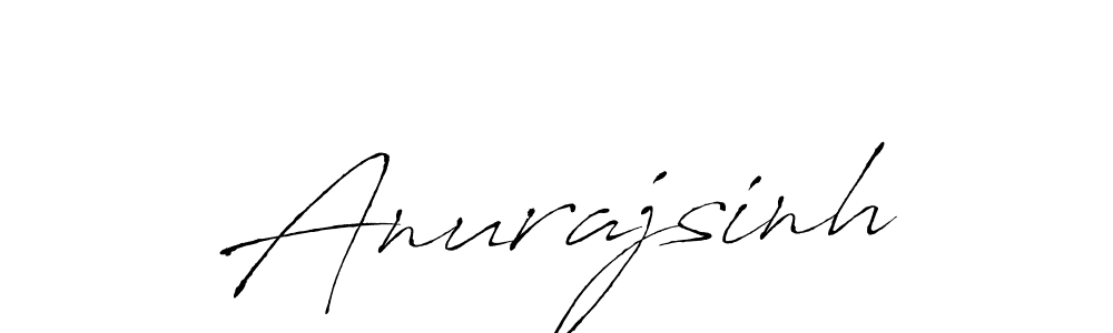 How to make Anurajsinh name signature. Use Antro_Vectra style for creating short signs online. This is the latest handwritten sign. Anurajsinh signature style 6 images and pictures png