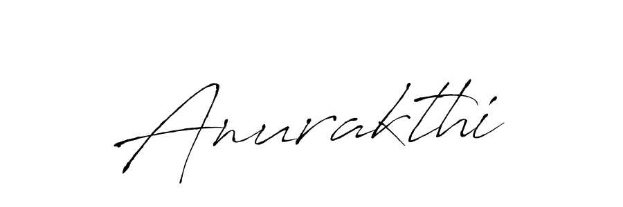 Make a beautiful signature design for name Anurakthi. With this signature (Antro_Vectra) style, you can create a handwritten signature for free. Anurakthi signature style 6 images and pictures png