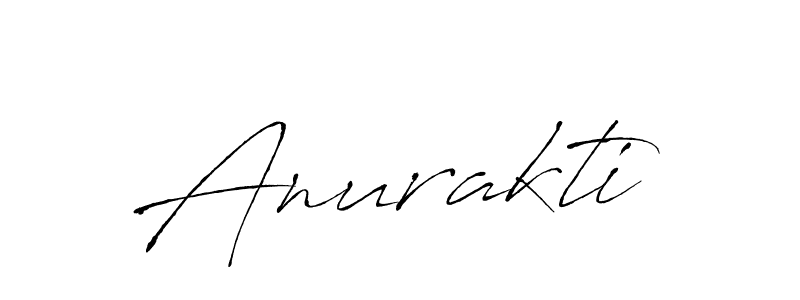 Use a signature maker to create a handwritten signature online. With this signature software, you can design (Antro_Vectra) your own signature for name Anurakti. Anurakti signature style 6 images and pictures png