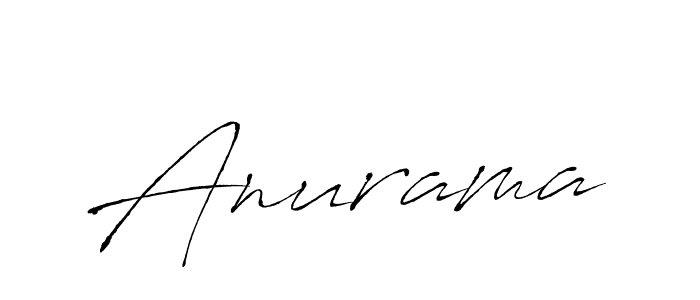 Use a signature maker to create a handwritten signature online. With this signature software, you can design (Antro_Vectra) your own signature for name Anurama. Anurama signature style 6 images and pictures png