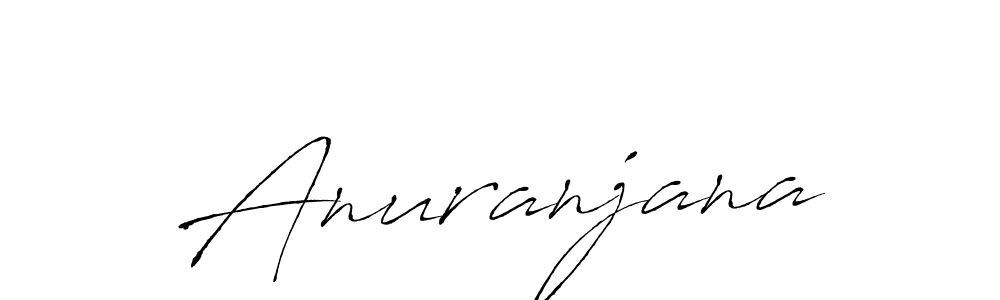 Antro_Vectra is a professional signature style that is perfect for those who want to add a touch of class to their signature. It is also a great choice for those who want to make their signature more unique. Get Anuranjana name to fancy signature for free. Anuranjana signature style 6 images and pictures png