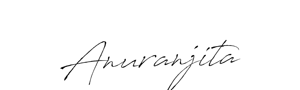 Antro_Vectra is a professional signature style that is perfect for those who want to add a touch of class to their signature. It is also a great choice for those who want to make their signature more unique. Get Anuranjita name to fancy signature for free. Anuranjita signature style 6 images and pictures png