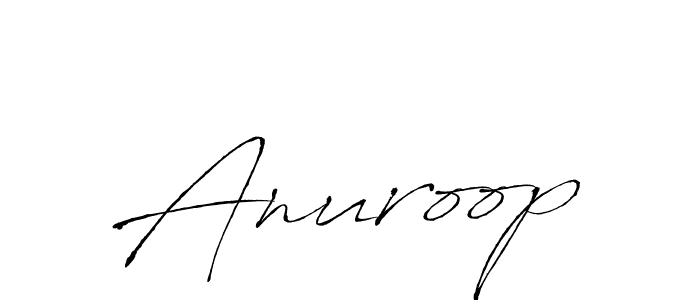 Also we have Anuroop name is the best signature style. Create professional handwritten signature collection using Antro_Vectra autograph style. Anuroop signature style 6 images and pictures png