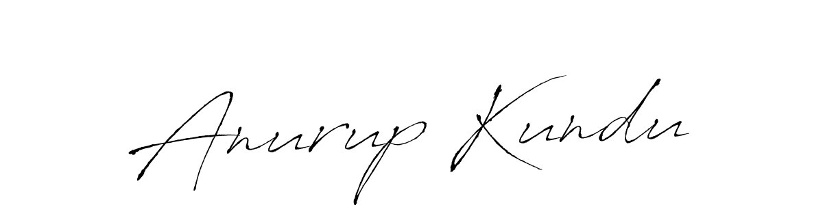 Create a beautiful signature design for name Anurup Kundu. With this signature (Antro_Vectra) fonts, you can make a handwritten signature for free. Anurup Kundu signature style 6 images and pictures png