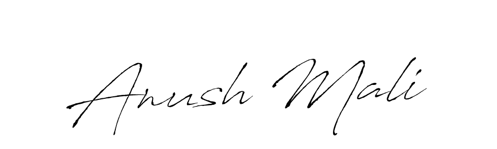 Also we have Anush Mali name is the best signature style. Create professional handwritten signature collection using Antro_Vectra autograph style. Anush Mali signature style 6 images and pictures png