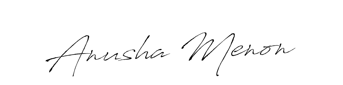 Make a short Anusha Menon signature style. Manage your documents anywhere anytime using Antro_Vectra. Create and add eSignatures, submit forms, share and send files easily. Anusha Menon signature style 6 images and pictures png