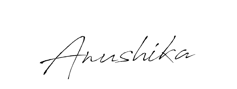 Create a beautiful signature design for name Anushika. With this signature (Antro_Vectra) fonts, you can make a handwritten signature for free. Anushika signature style 6 images and pictures png