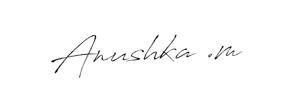Similarly Antro_Vectra is the best handwritten signature design. Signature creator online .You can use it as an online autograph creator for name Anushka .m. Anushka .m signature style 6 images and pictures png