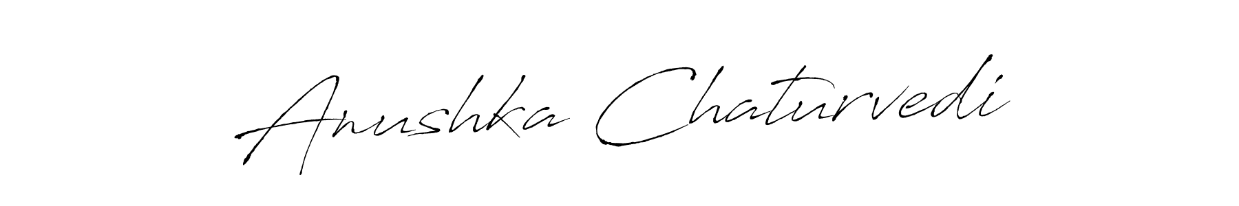 Create a beautiful signature design for name Anushka Chaturvedi. With this signature (Antro_Vectra) fonts, you can make a handwritten signature for free. Anushka Chaturvedi signature style 6 images and pictures png