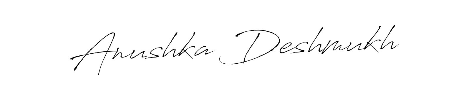 Also You can easily find your signature by using the search form. We will create Anushka Deshmukh name handwritten signature images for you free of cost using Antro_Vectra sign style. Anushka Deshmukh signature style 6 images and pictures png