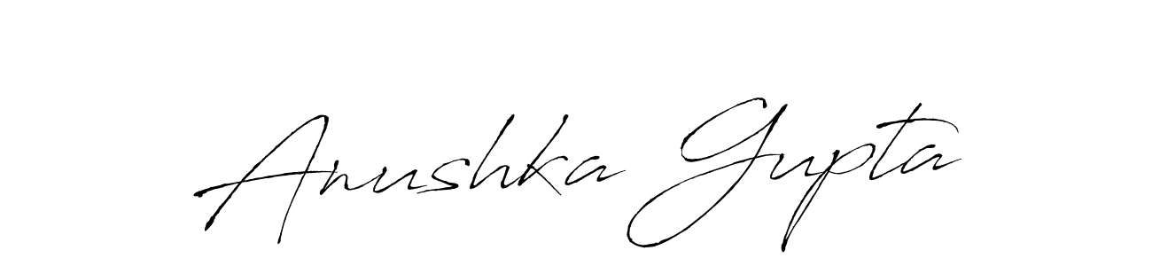 You should practise on your own different ways (Antro_Vectra) to write your name (Anushka Gupta) in signature. don't let someone else do it for you. Anushka Gupta signature style 6 images and pictures png