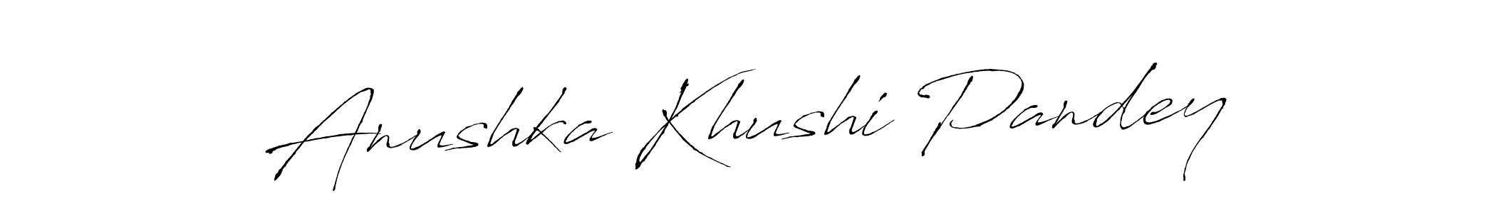See photos of Anushka Khushi Pandey official signature by Spectra . Check more albums & portfolios. Read reviews & check more about Antro_Vectra font. Anushka Khushi Pandey signature style 6 images and pictures png