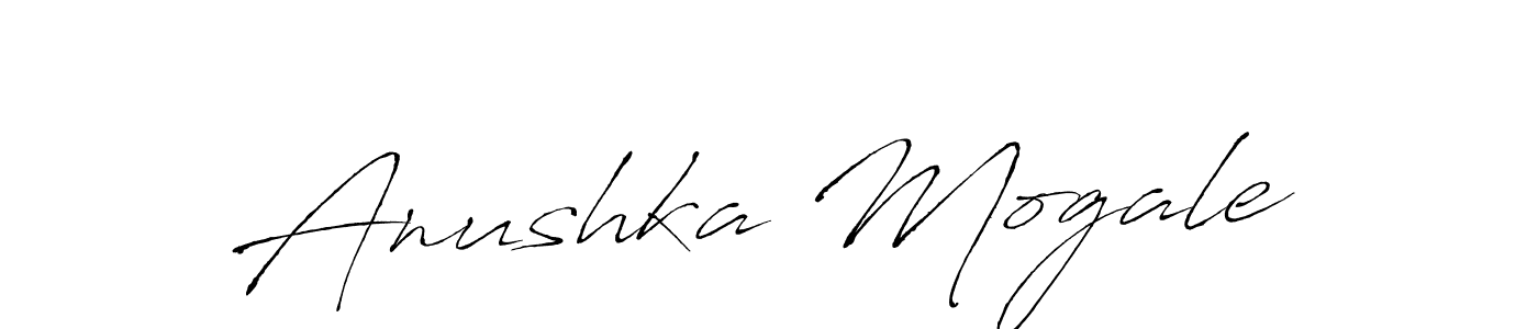 if you are searching for the best signature style for your name Anushka Mogale. so please give up your signature search. here we have designed multiple signature styles  using Antro_Vectra. Anushka Mogale signature style 6 images and pictures png