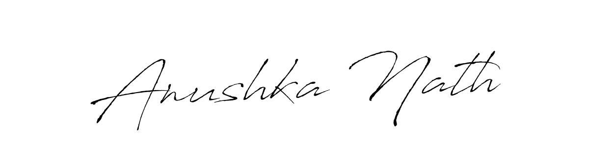 How to make Anushka Nath signature? Antro_Vectra is a professional autograph style. Create handwritten signature for Anushka Nath name. Anushka Nath signature style 6 images and pictures png