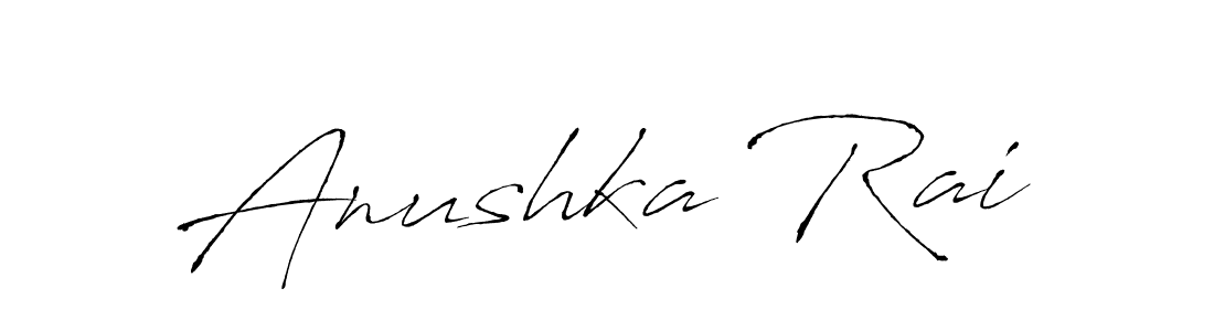 Use a signature maker to create a handwritten signature online. With this signature software, you can design (Antro_Vectra) your own signature for name Anushka Rai. Anushka Rai signature style 6 images and pictures png
