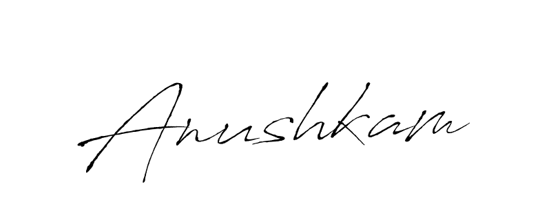 Once you've used our free online signature maker to create your best signature Antro_Vectra style, it's time to enjoy all of the benefits that Anushkam name signing documents. Anushkam signature style 6 images and pictures png