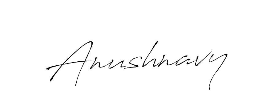 Use a signature maker to create a handwritten signature online. With this signature software, you can design (Antro_Vectra) your own signature for name Anushnavy. Anushnavy signature style 6 images and pictures png