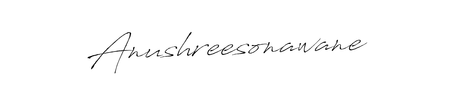 Use a signature maker to create a handwritten signature online. With this signature software, you can design (Antro_Vectra) your own signature for name Anushreesonawane. Anushreesonawane signature style 6 images and pictures png