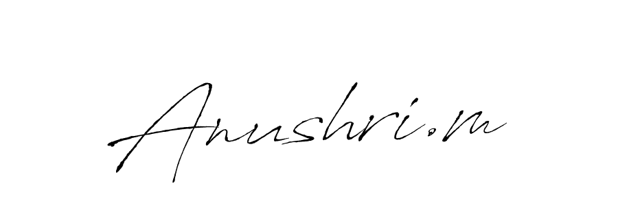 Make a short Anushri.m signature style. Manage your documents anywhere anytime using Antro_Vectra. Create and add eSignatures, submit forms, share and send files easily. Anushri.m signature style 6 images and pictures png