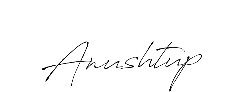 Anushtup stylish signature style. Best Handwritten Sign (Antro_Vectra) for my name. Handwritten Signature Collection Ideas for my name Anushtup. Anushtup signature style 6 images and pictures png