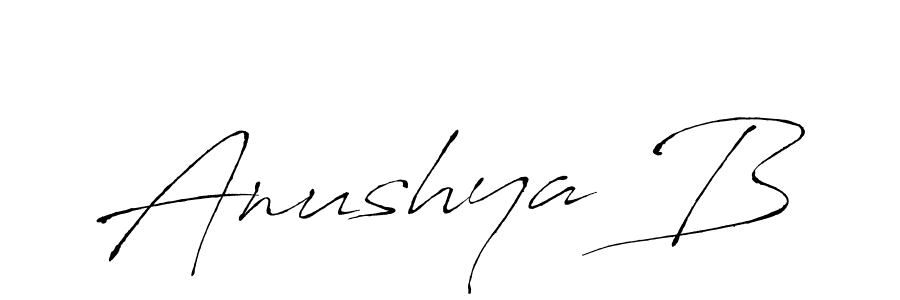Similarly Antro_Vectra is the best handwritten signature design. Signature creator online .You can use it as an online autograph creator for name Anushya B. Anushya B signature style 6 images and pictures png